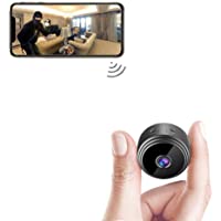 Mini Camara Espia Oculta-1080P HD Vigilancia-Portátil WiFi Cámara-Grabadora de Video-Camaras de Seguridad Pequeña con…